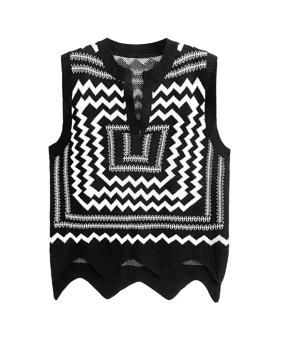 Neck Slit Vest