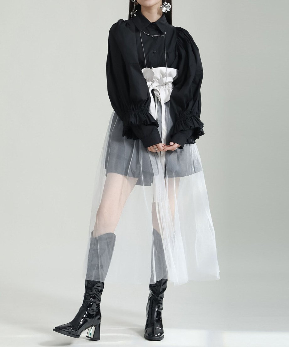 Tulle Wrap Belt