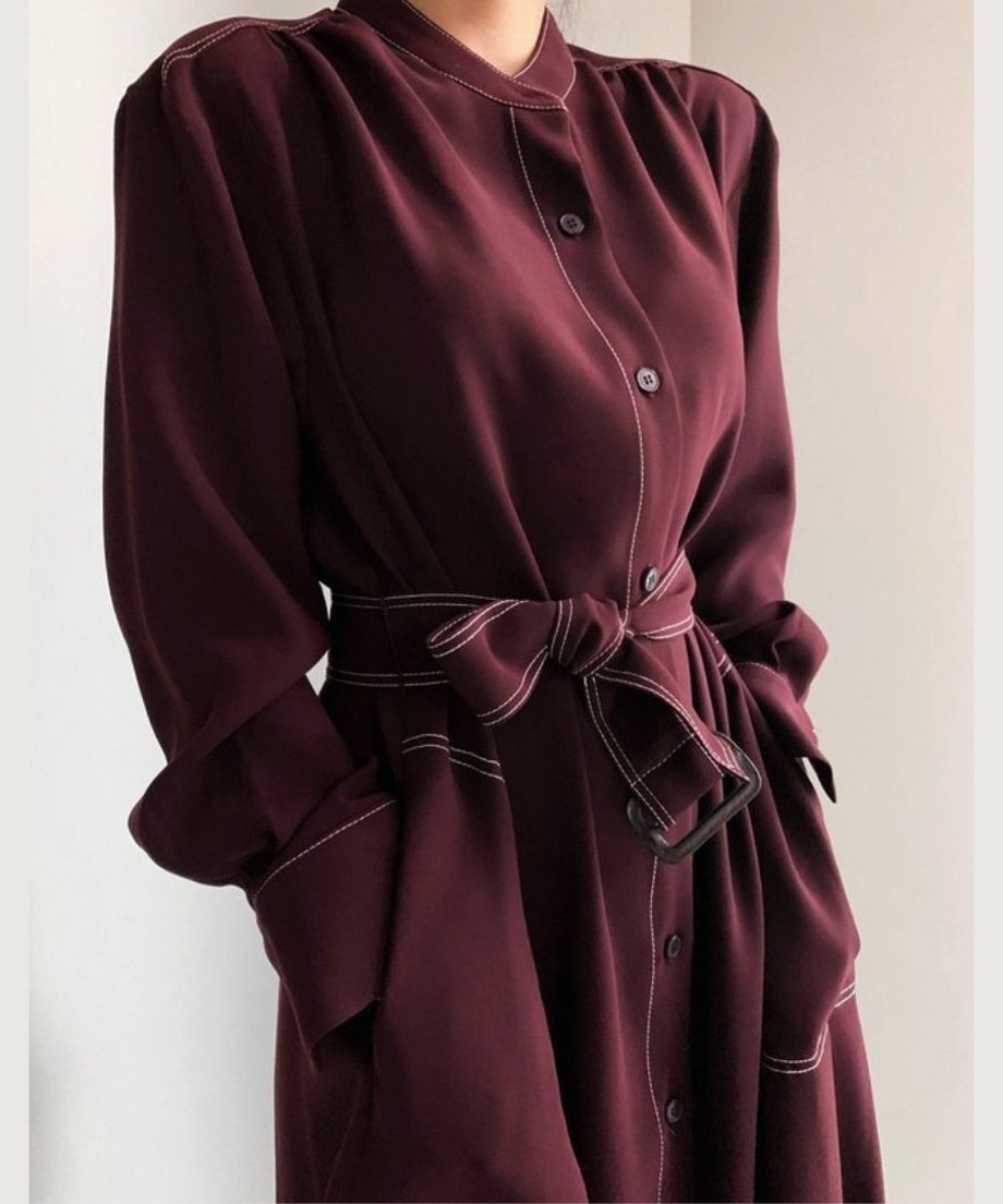 Modern Stitch Flare Dress