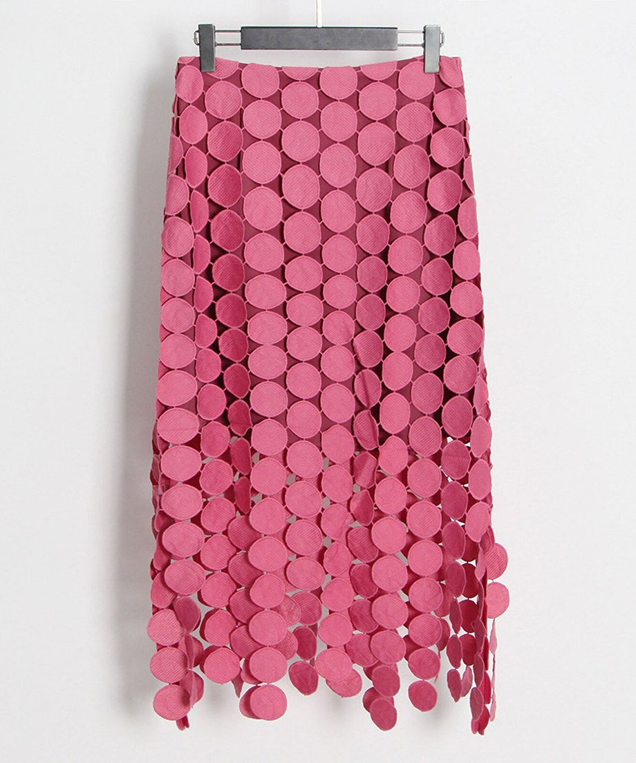 Dot Tassel Skirt