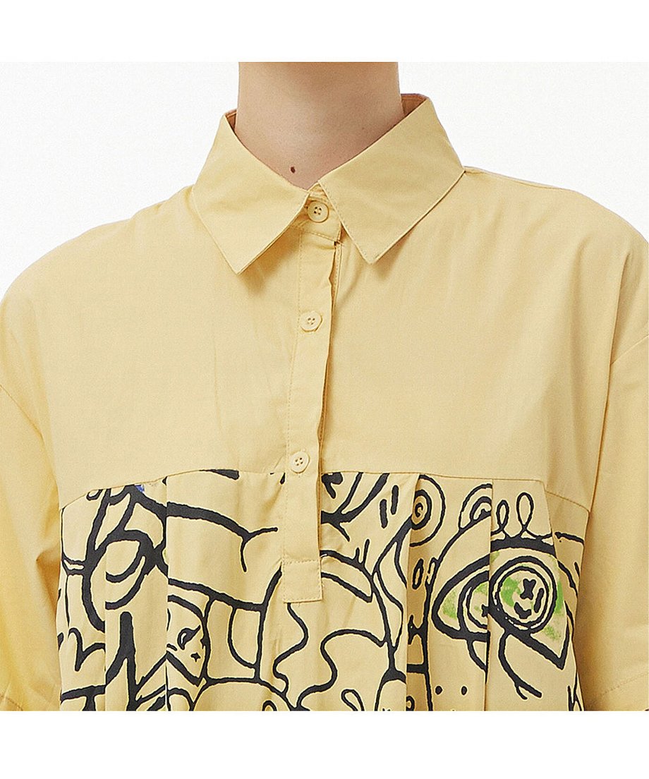 Graphic Art Printed Dress