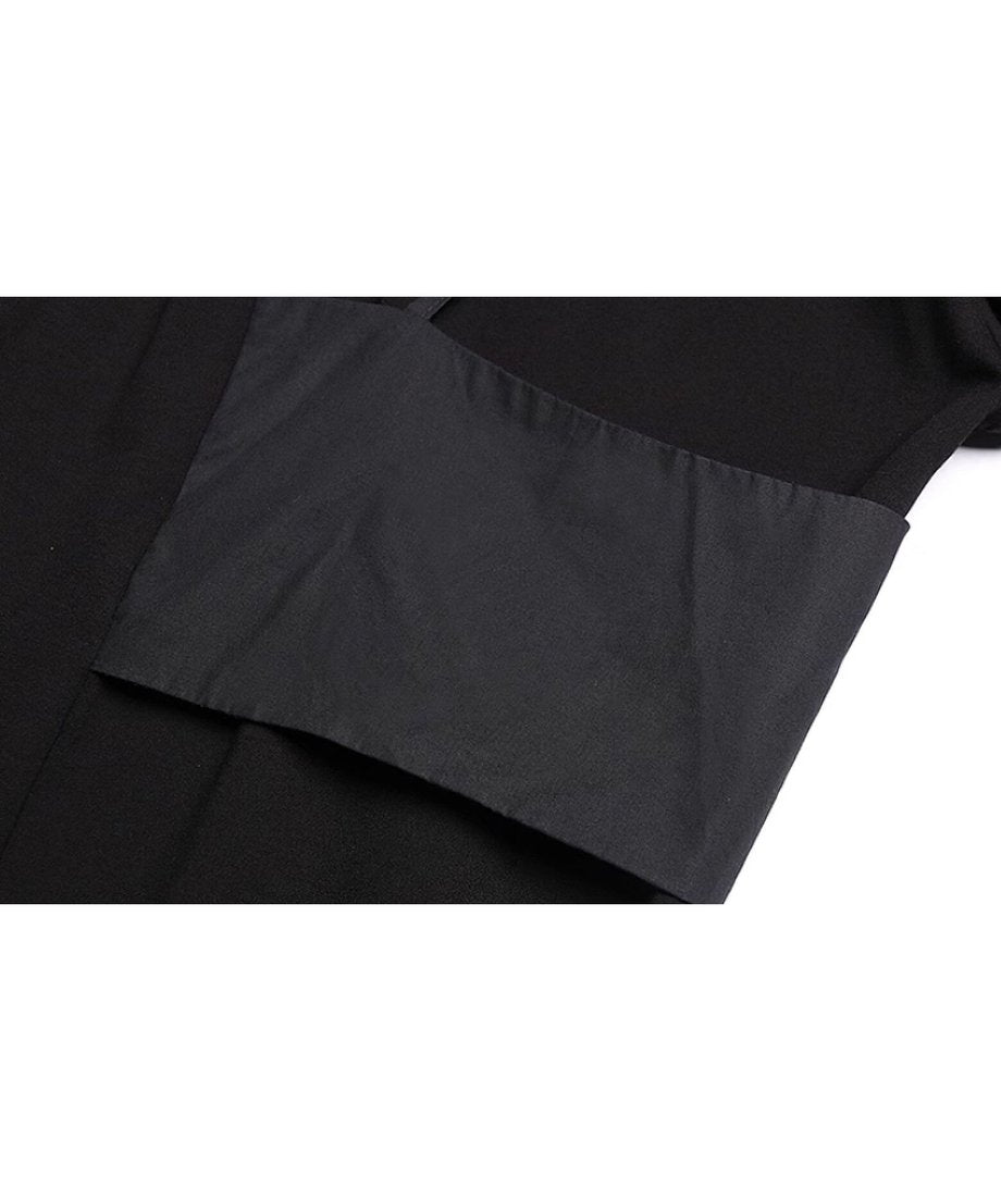 Half Sleeve Asymmetric Top