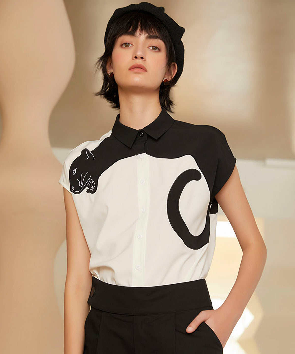 Black Panther Blouse