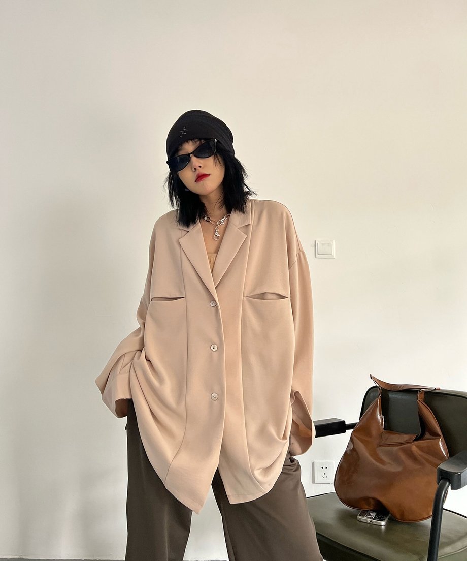 Slash Pocket Jacket