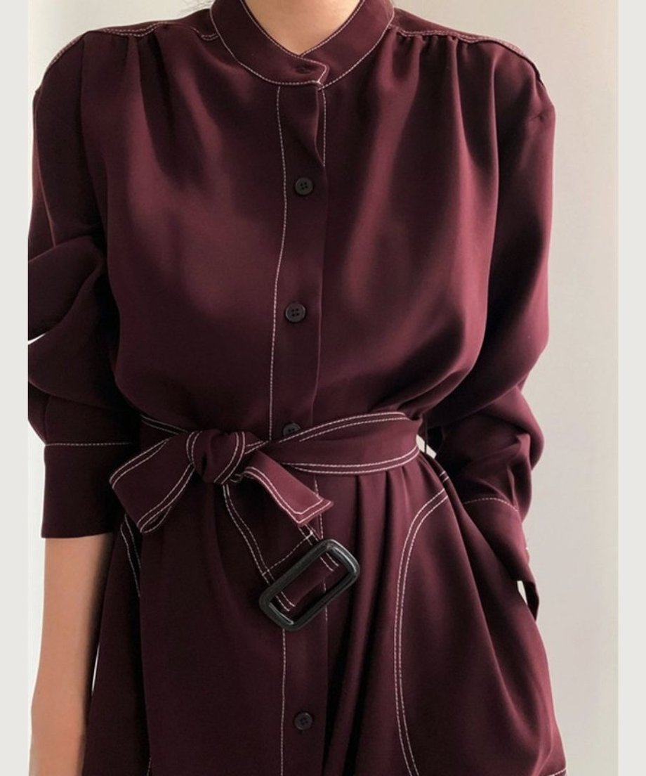 Modern Stitch Flare Dress