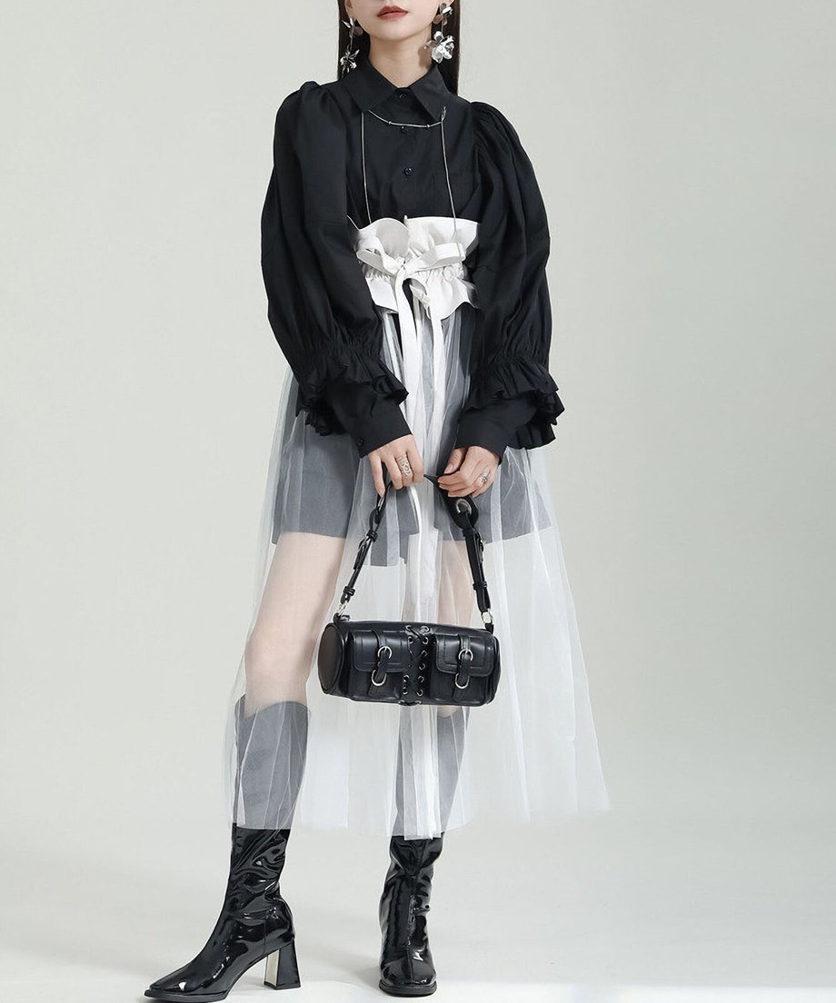 Tulle Wrap Belt