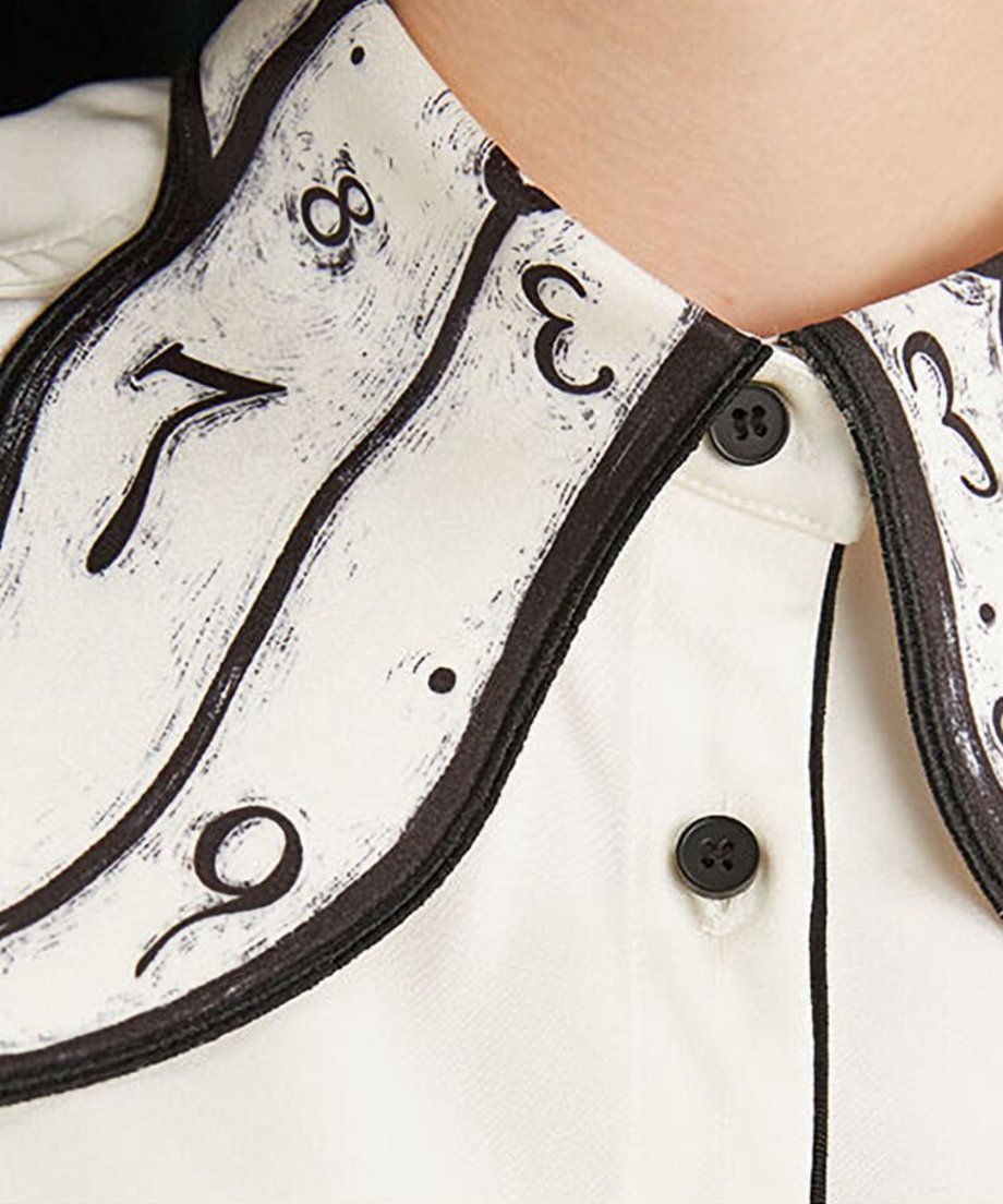 Watch Collar Blouse
