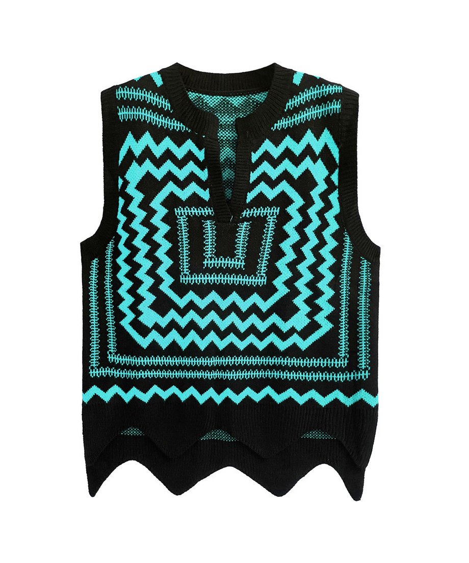 Neck Slit Vest