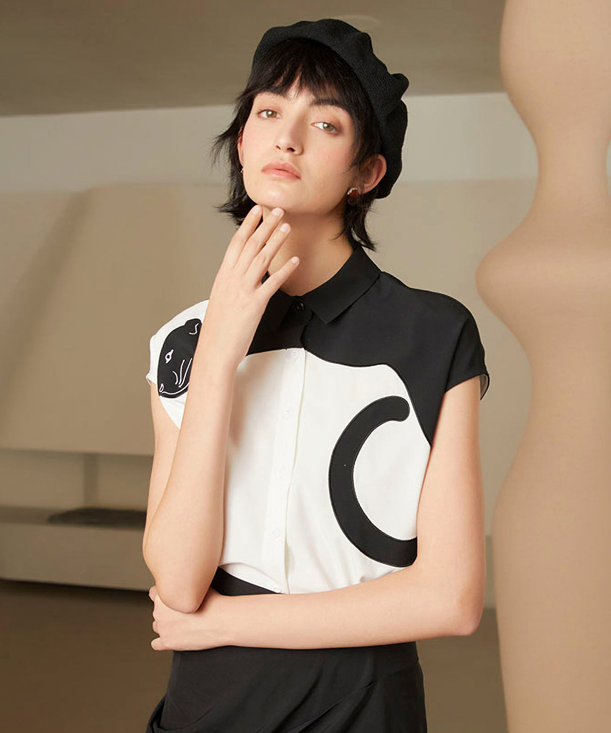 Black Panther Blouse