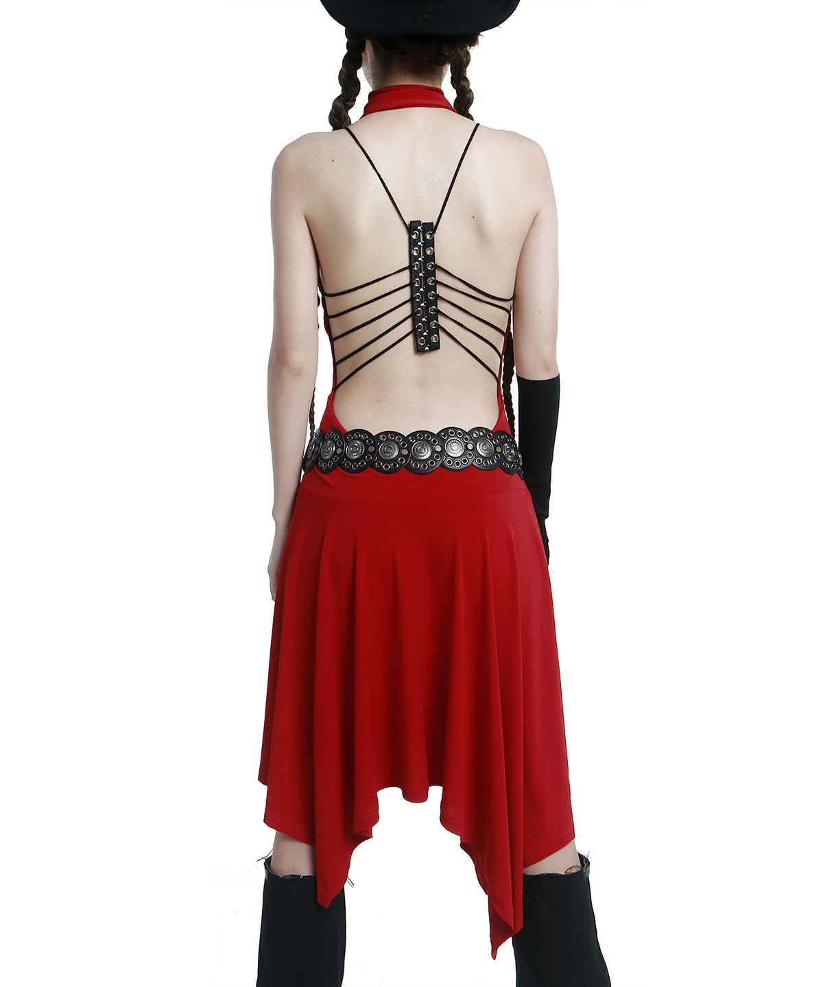 Rivet Disc Pin Buckle Belt