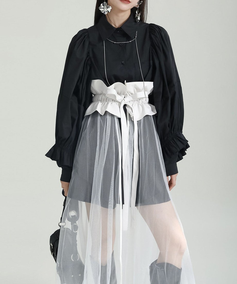 Tulle Wrap Belt