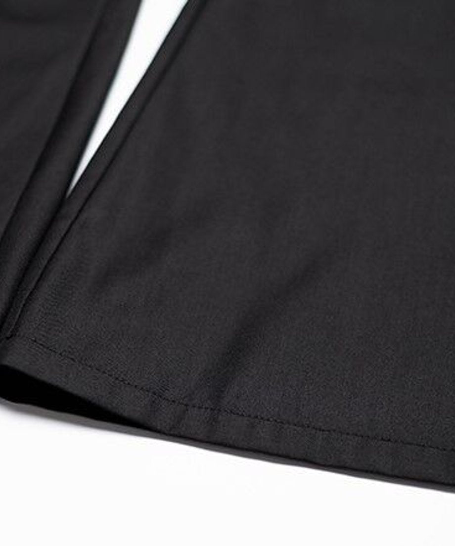 Layered Flare Cargo Pants
