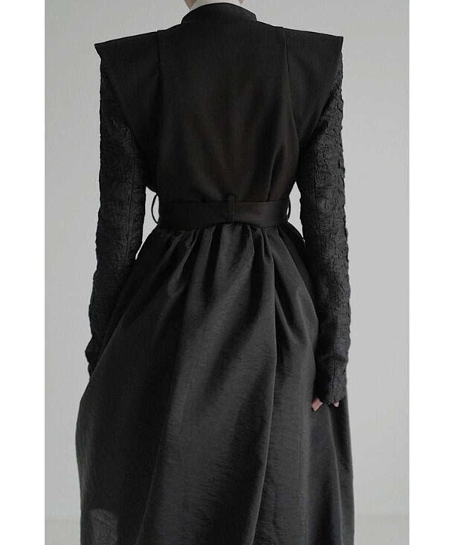 Shoulder Pad Dress