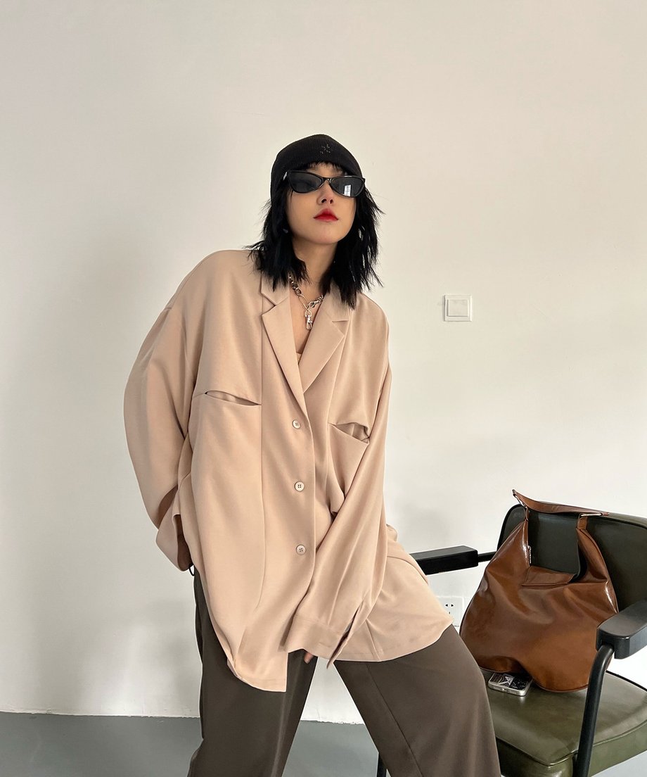 Slash Pocket Jacket