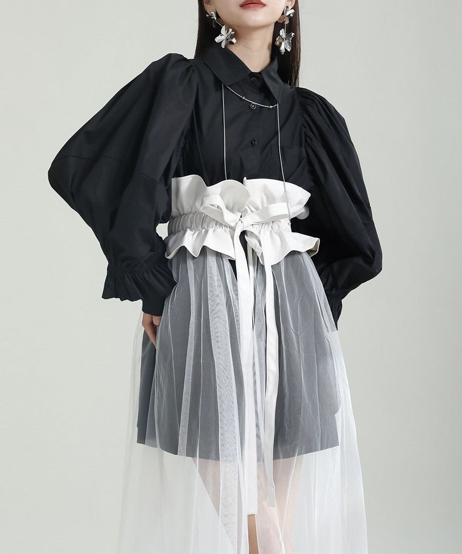 Tulle Wrap Belt