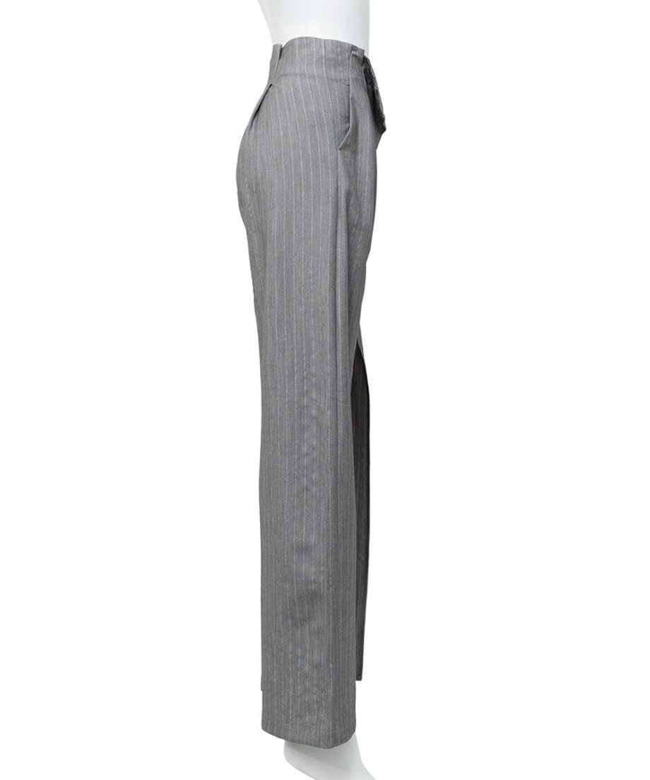 Glitter Stripe Straight Pants