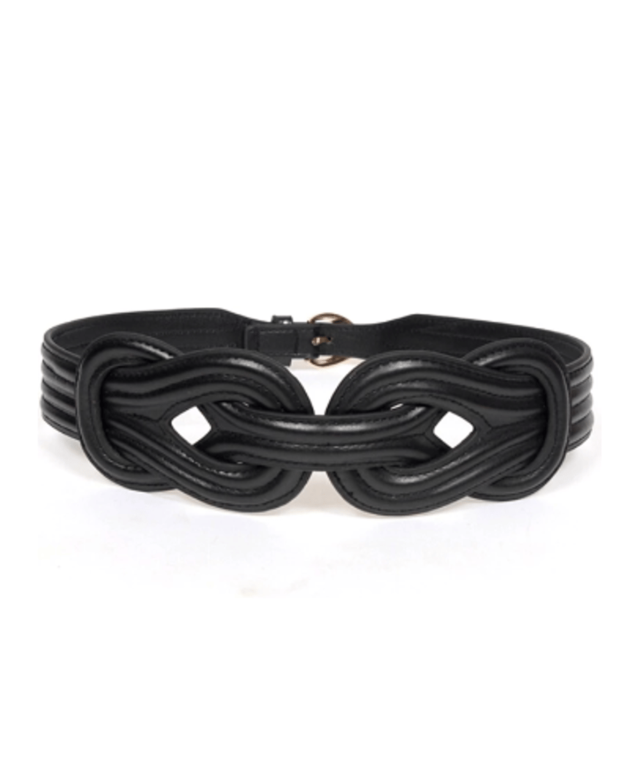 Twist Loop Wide Belt
