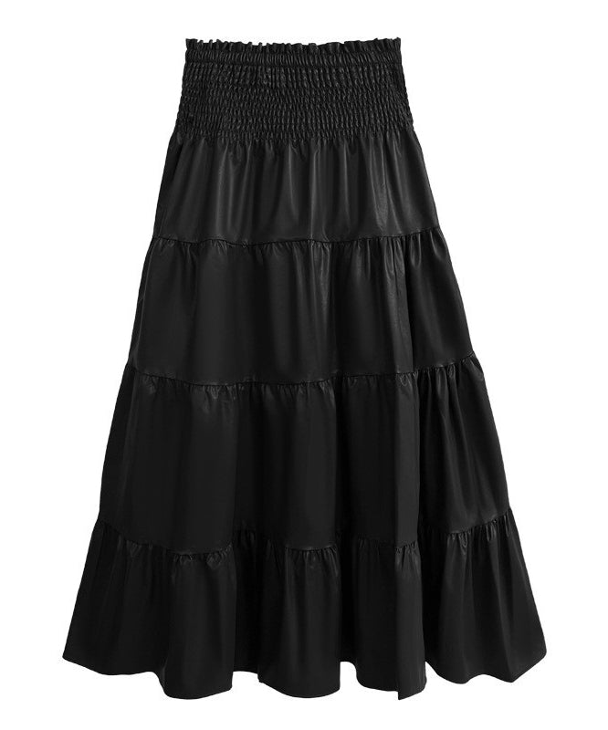 Gathering Flare Skirt