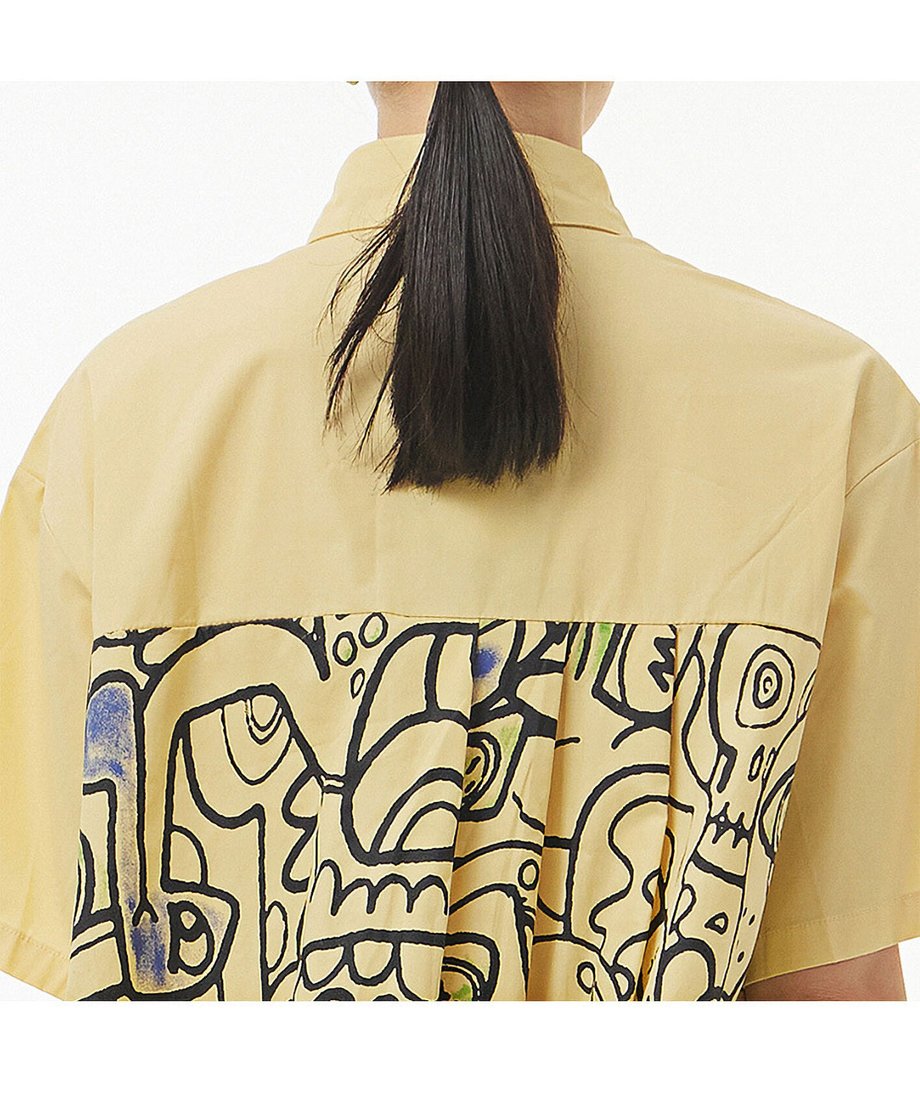 Graphic Art Printed Dress