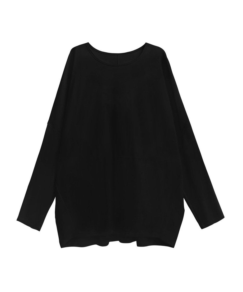 Oversized Drop Shoulder Long Sleeve Tee