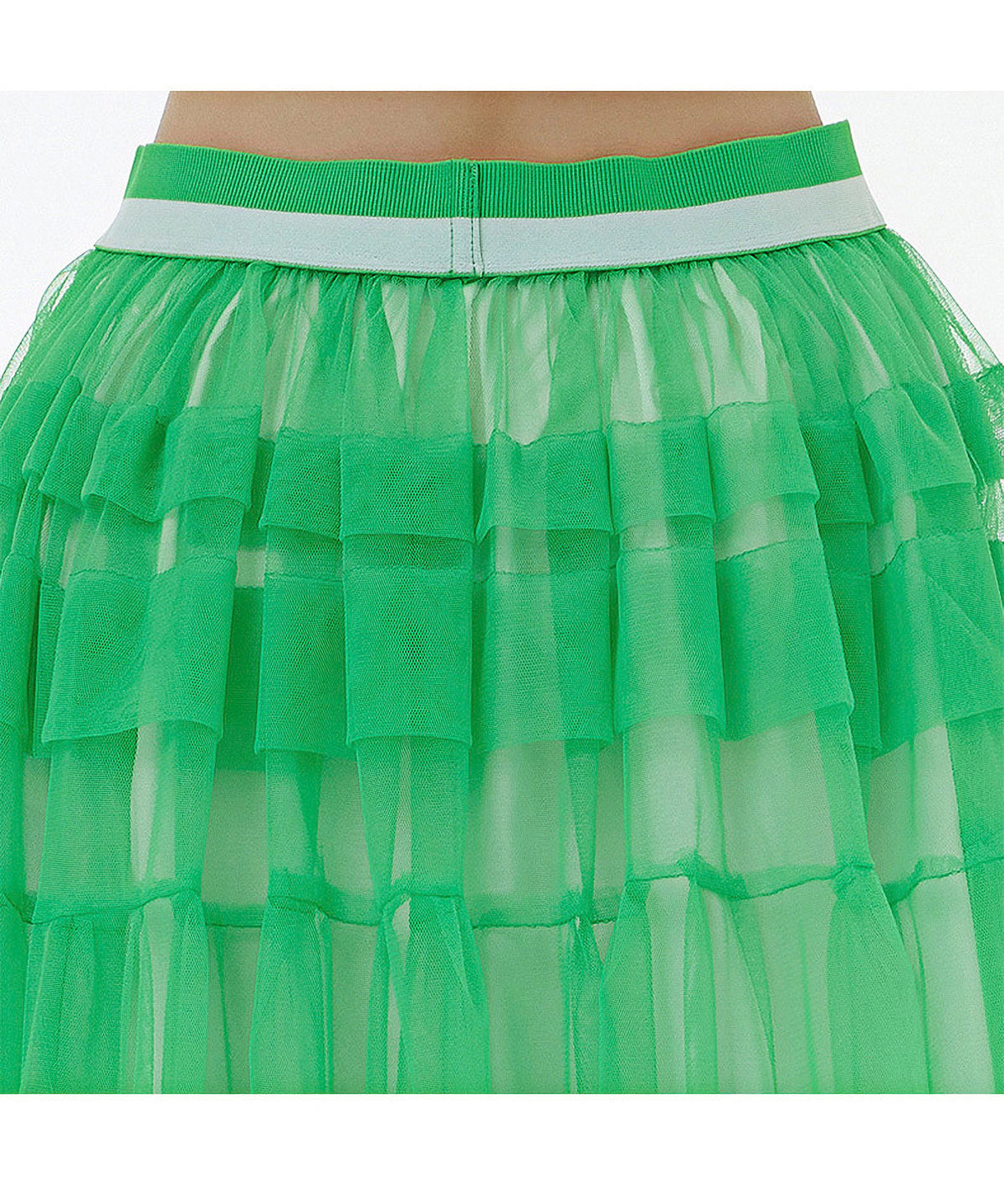 See-through Mesh Skirt