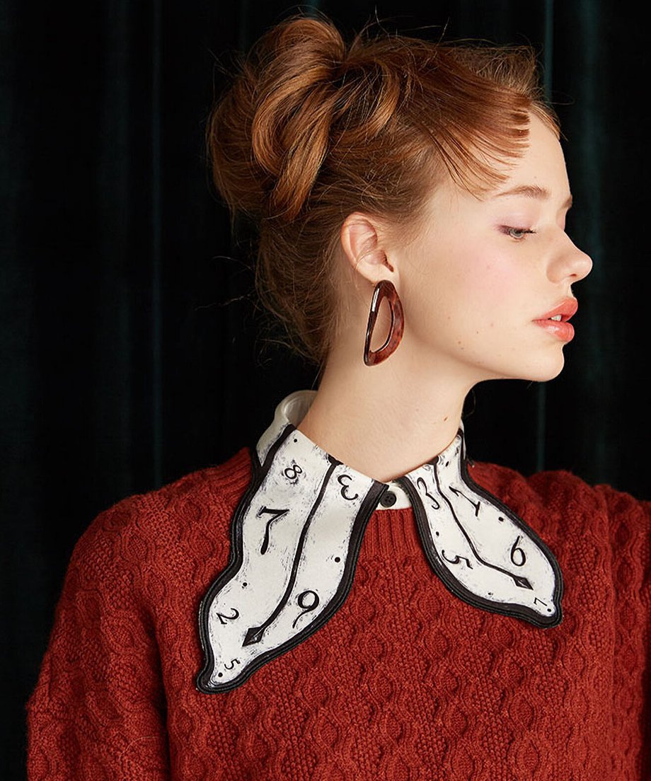 Watch Collar Blouse