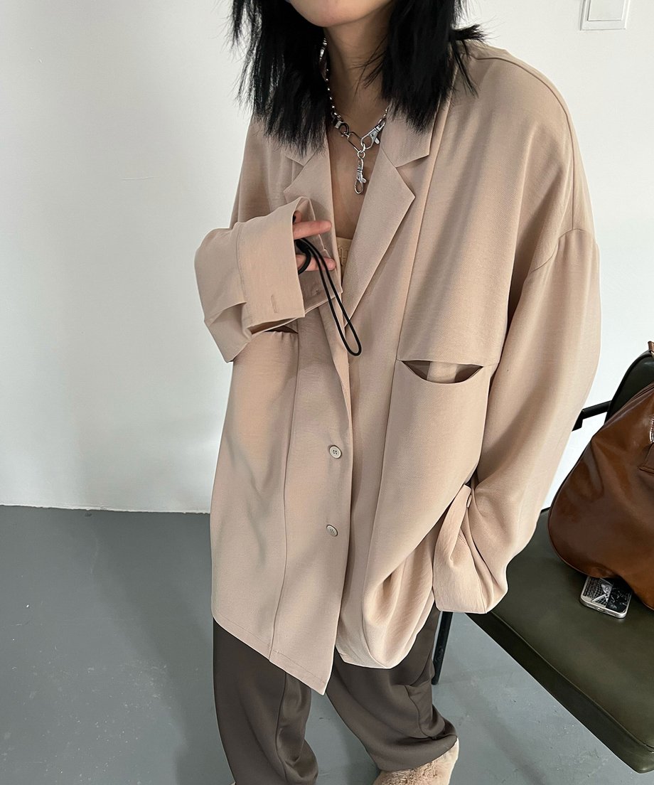 Slash Pocket Jacket