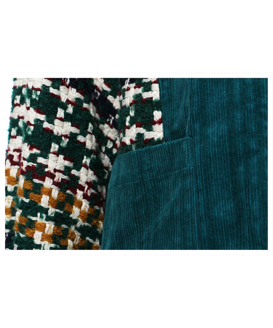 Patchwork Fringe Jacket