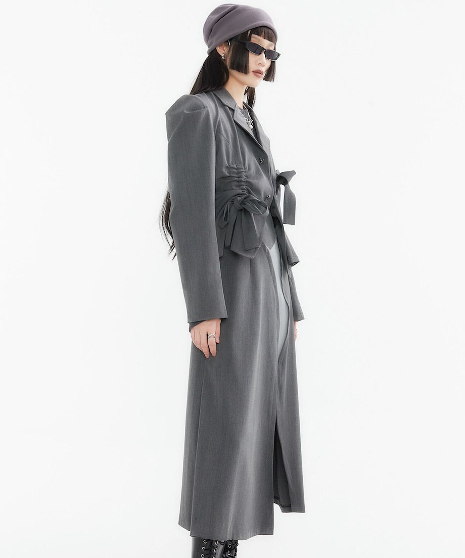 Layered Slit Dress