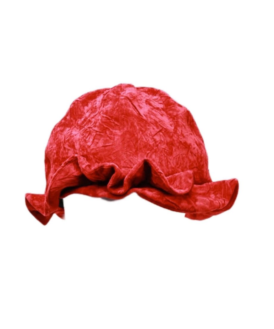 Velvet Wave Ribbon Hat