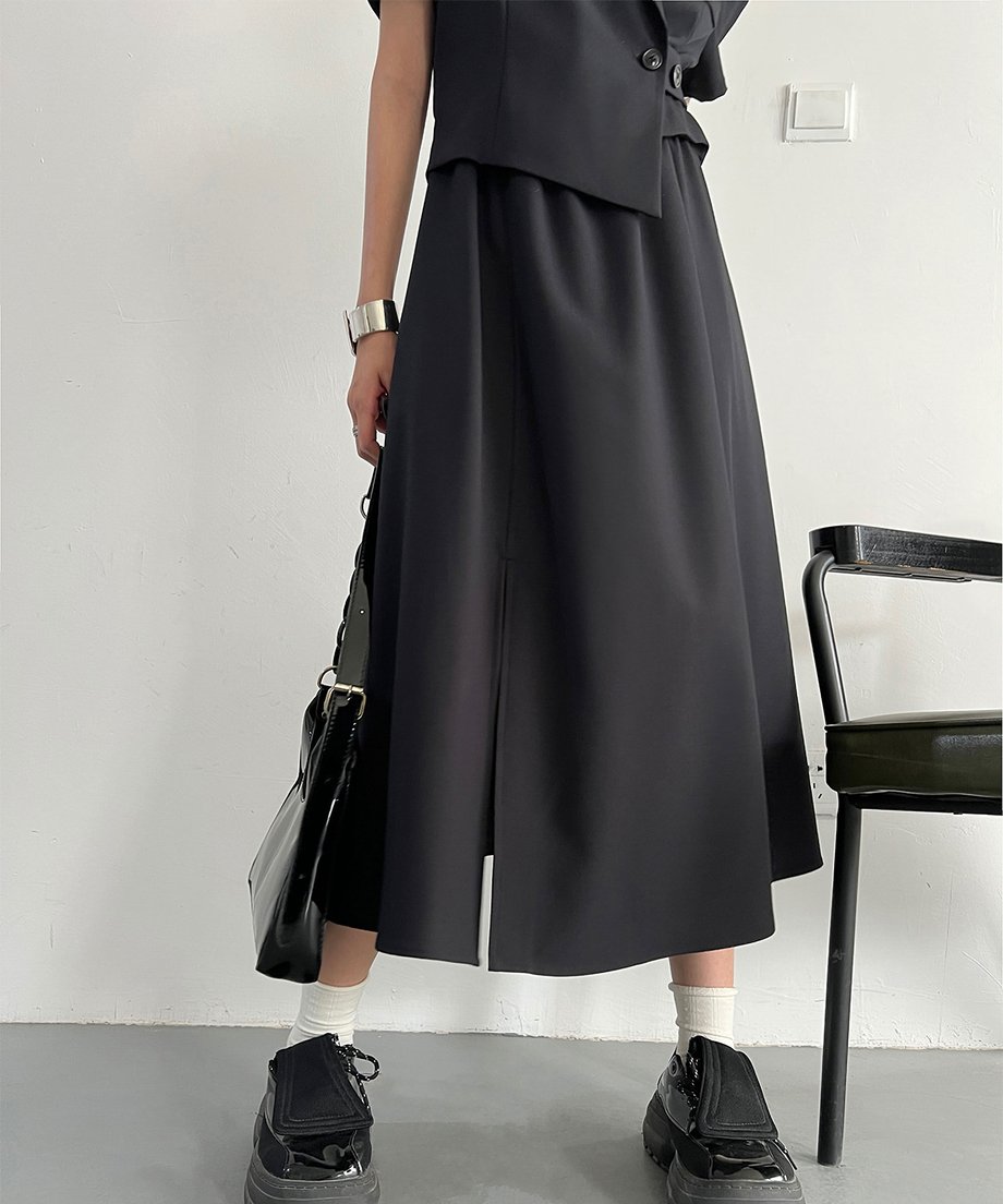 Faux Two-piece Dress