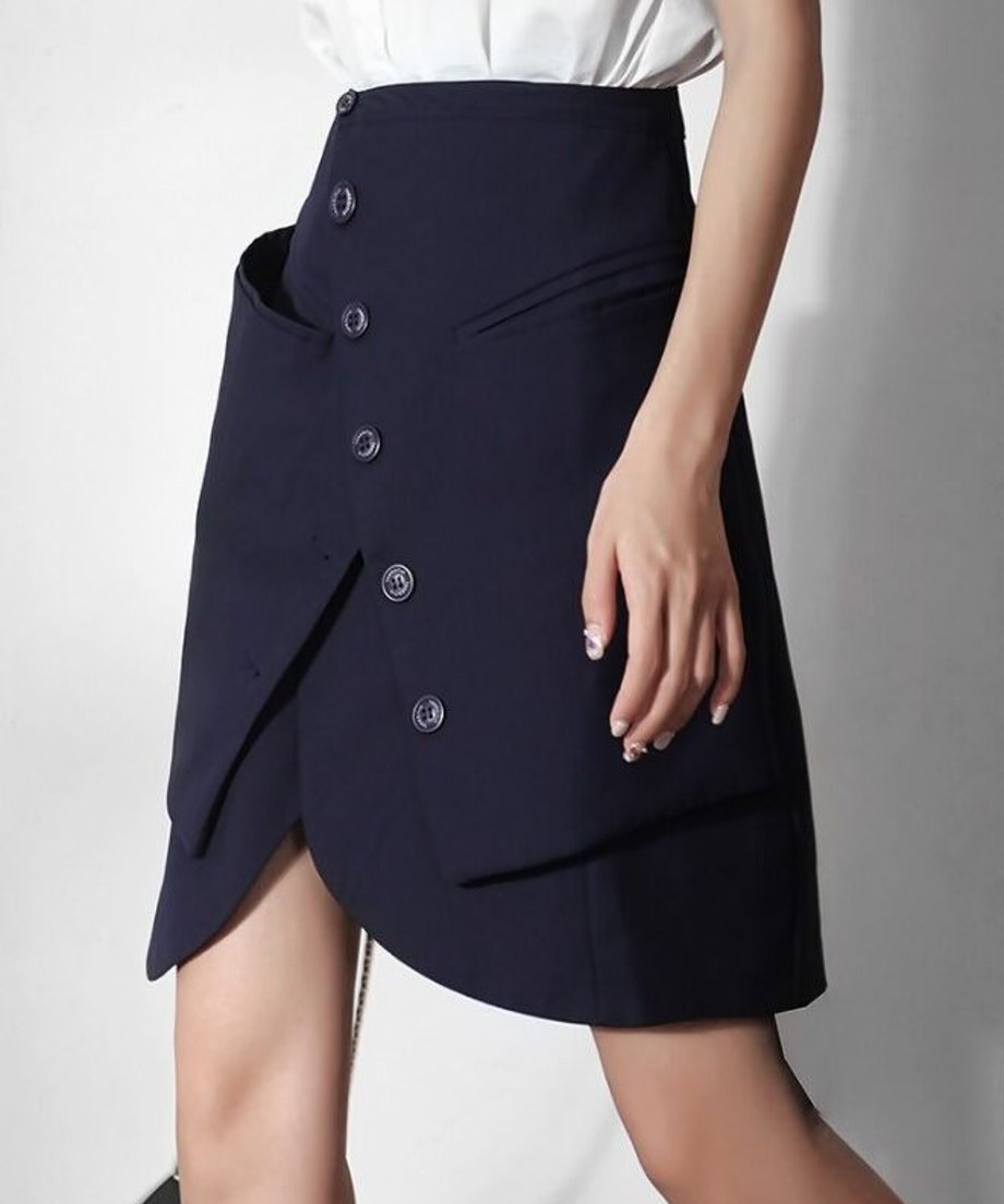 Layered Mini Skirt
