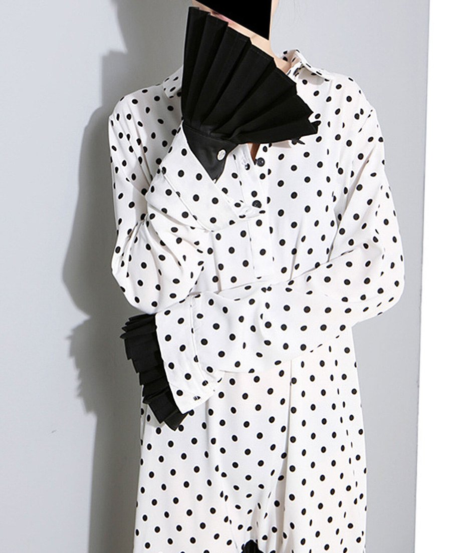 Pleated Shirt Cuffs