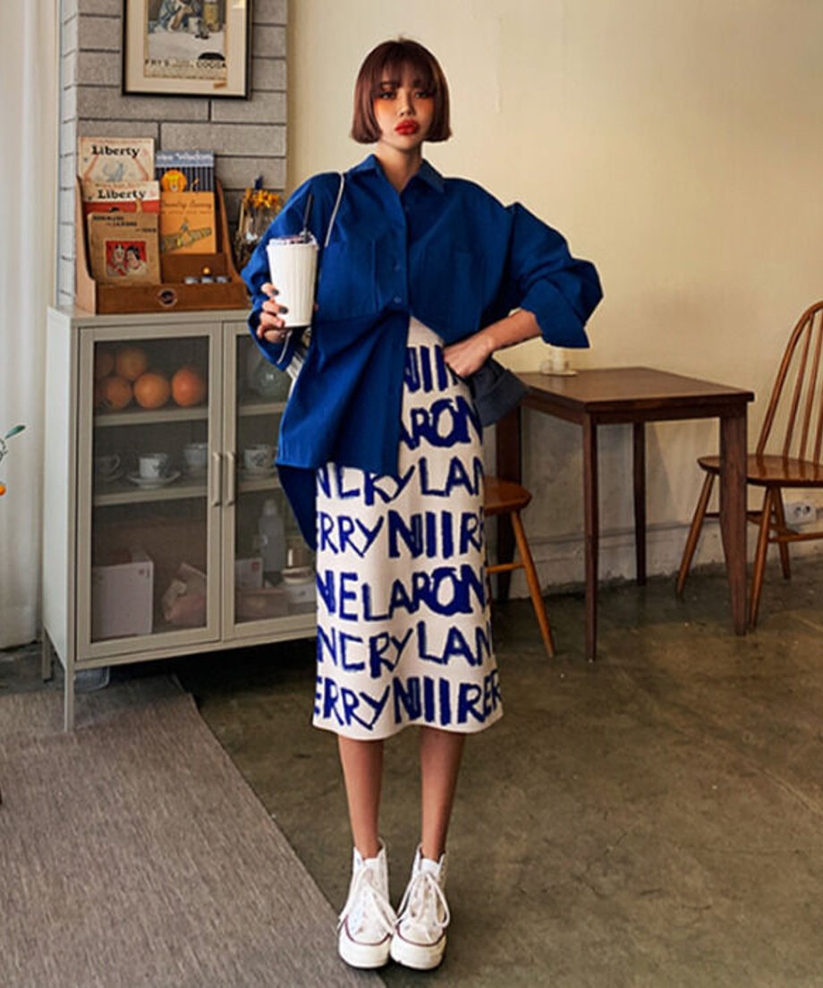 Letter Paddit Skirt