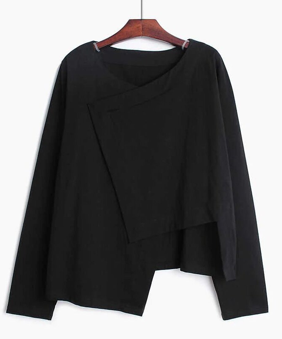 Asymmetrical Split T-shirt