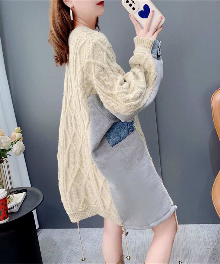 Combination Cable Sweater