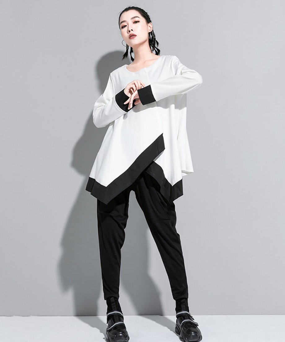 Monoline Drape Top