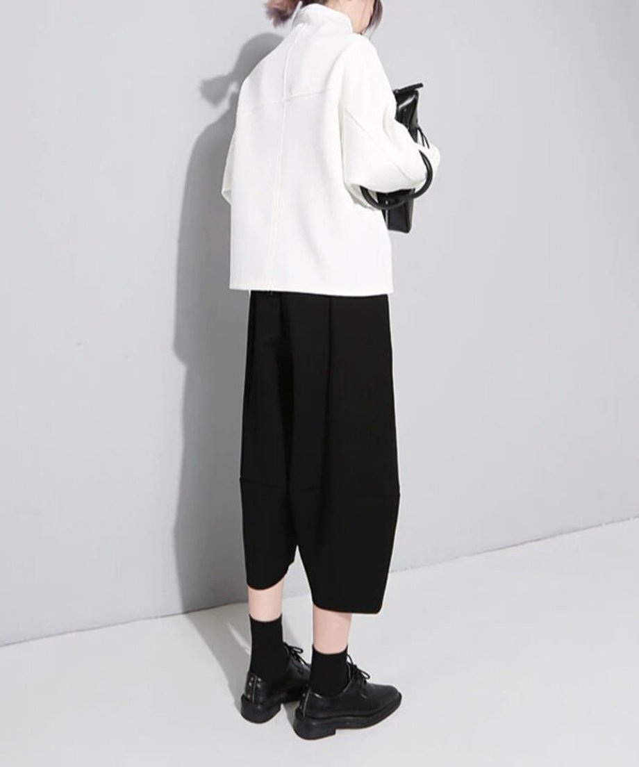 Calf Length Sarouel Pants