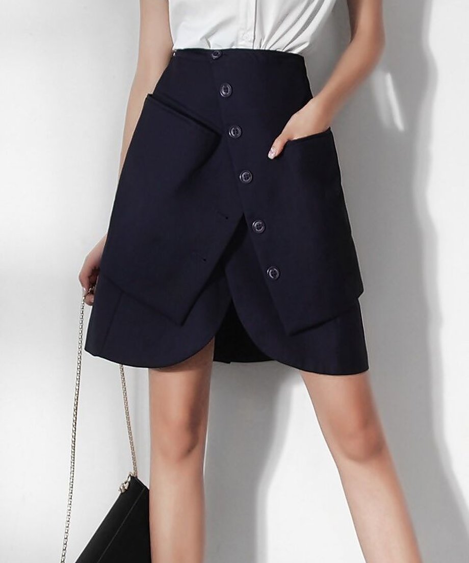 Layered Mini Skirt