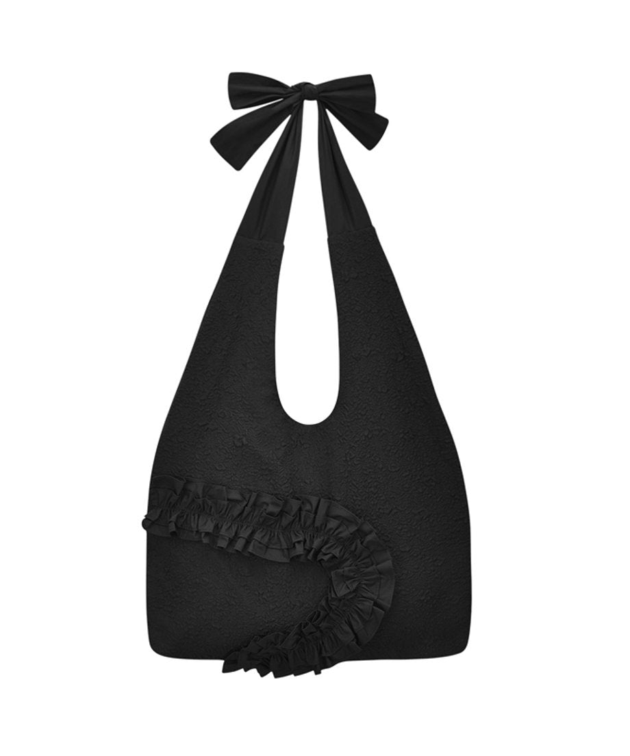 Ruffle Frill Shoulder Bag