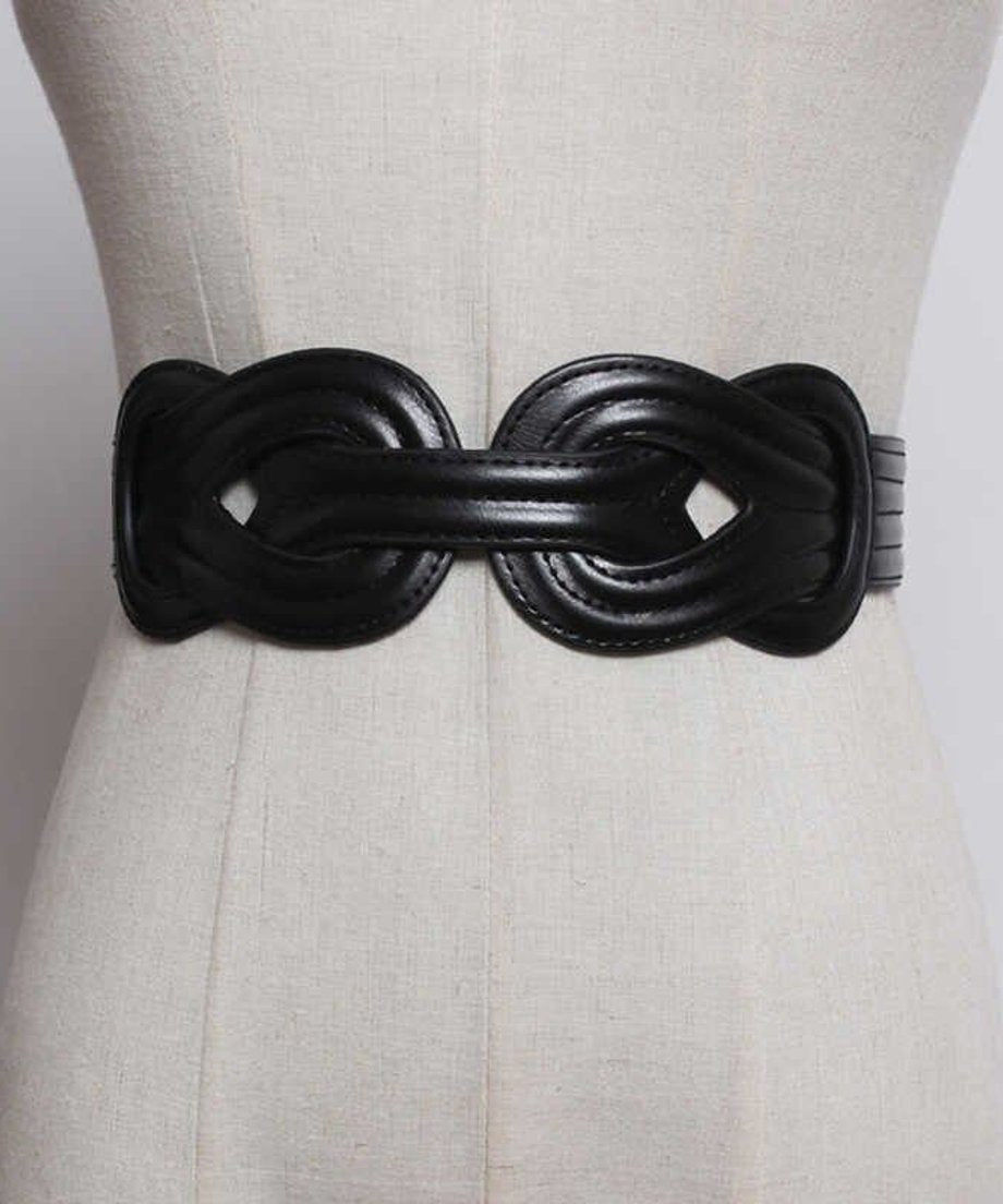 Twist Loop Wide Belt