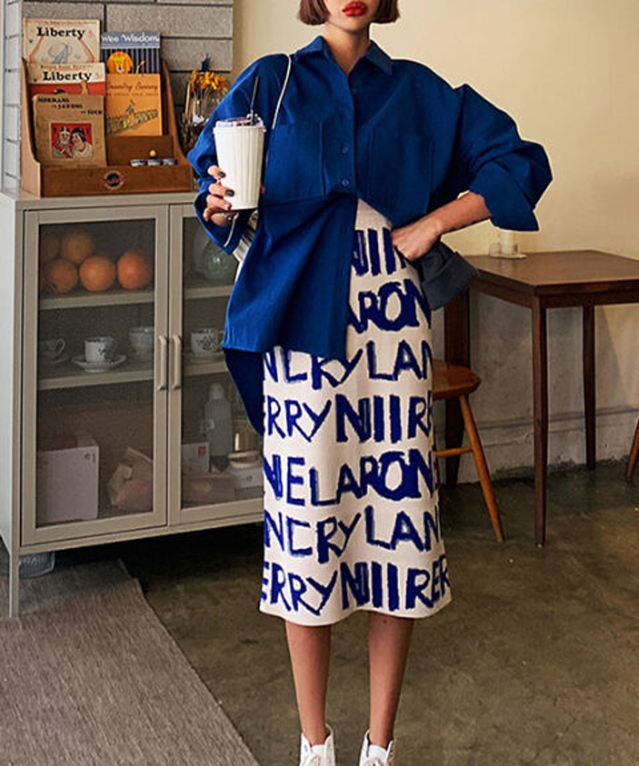 Letter Paddit Skirt