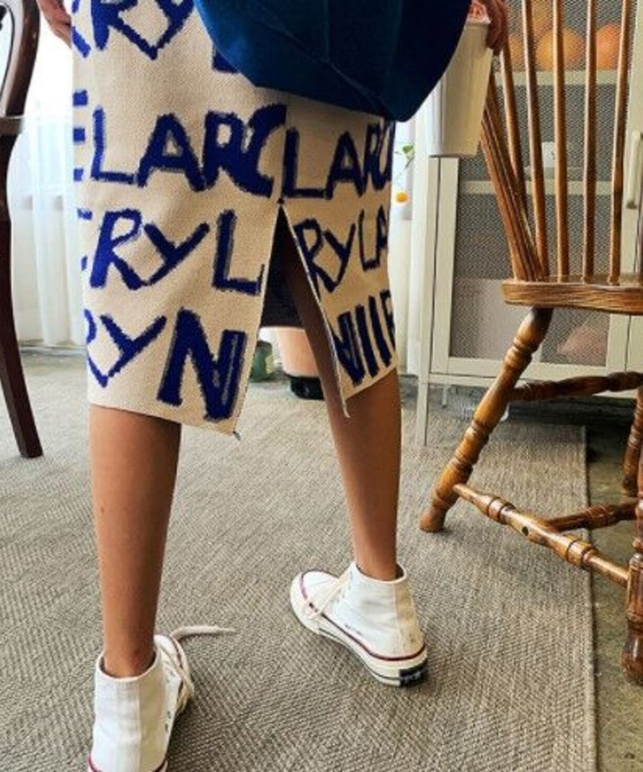 Letter Paddit Skirt