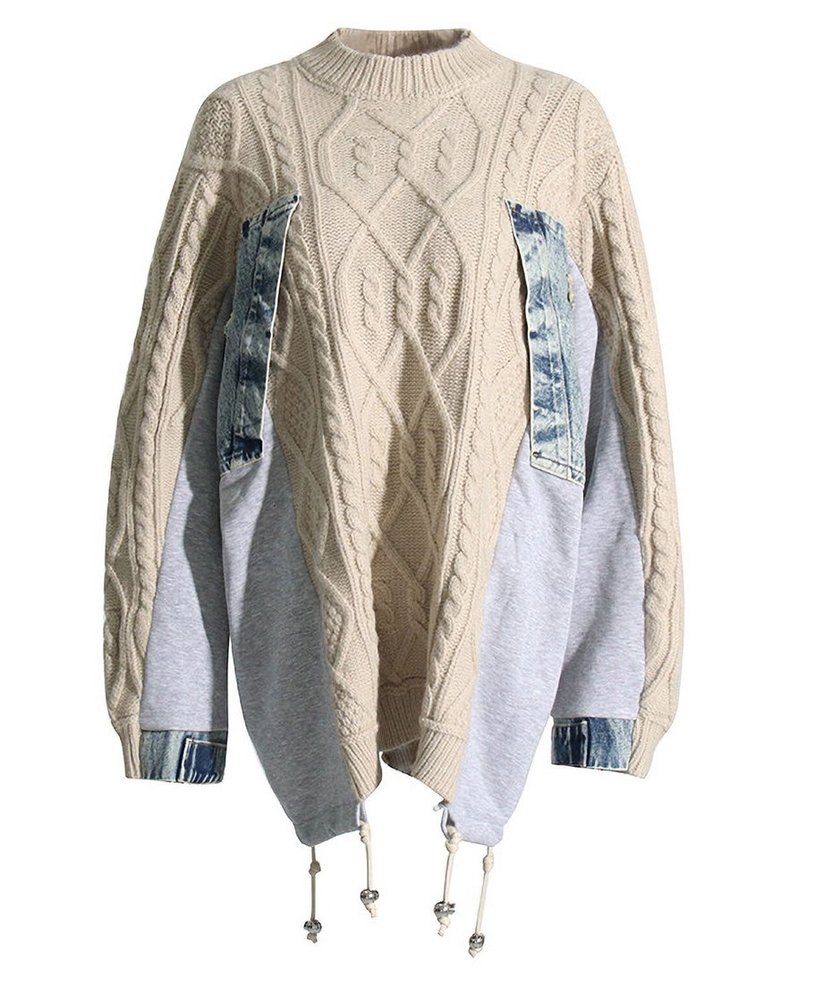 Combination Cable Sweater