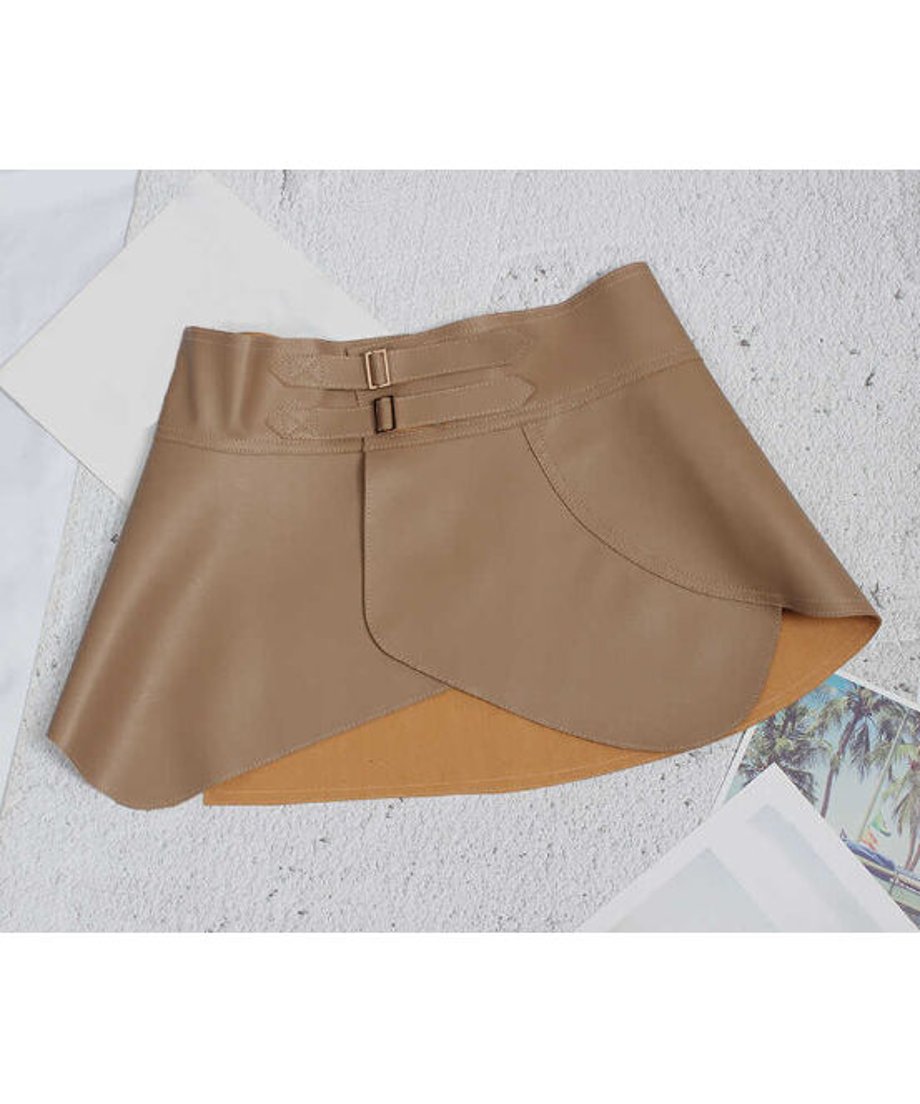Double Buckle Flare Belt