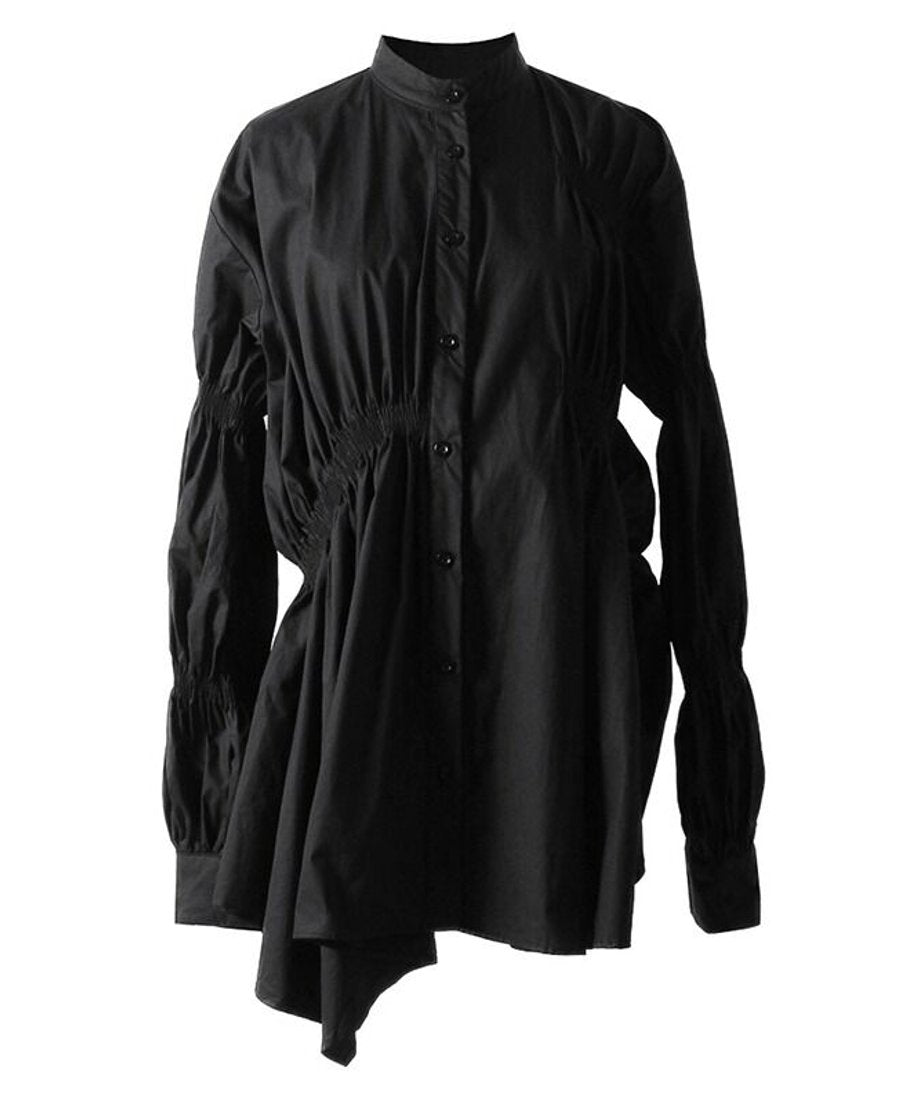 Volume Flare Sleeve Blouse