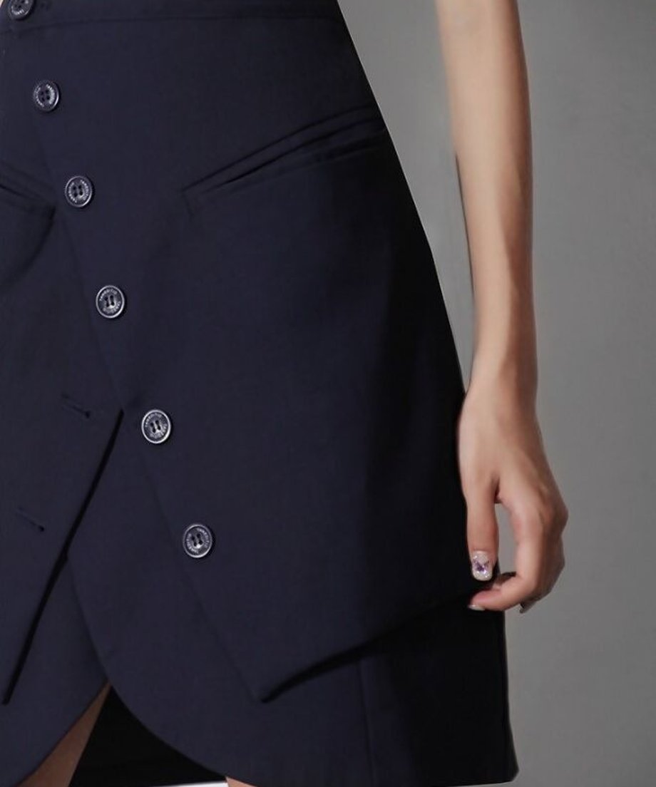Layered Mini Skirt